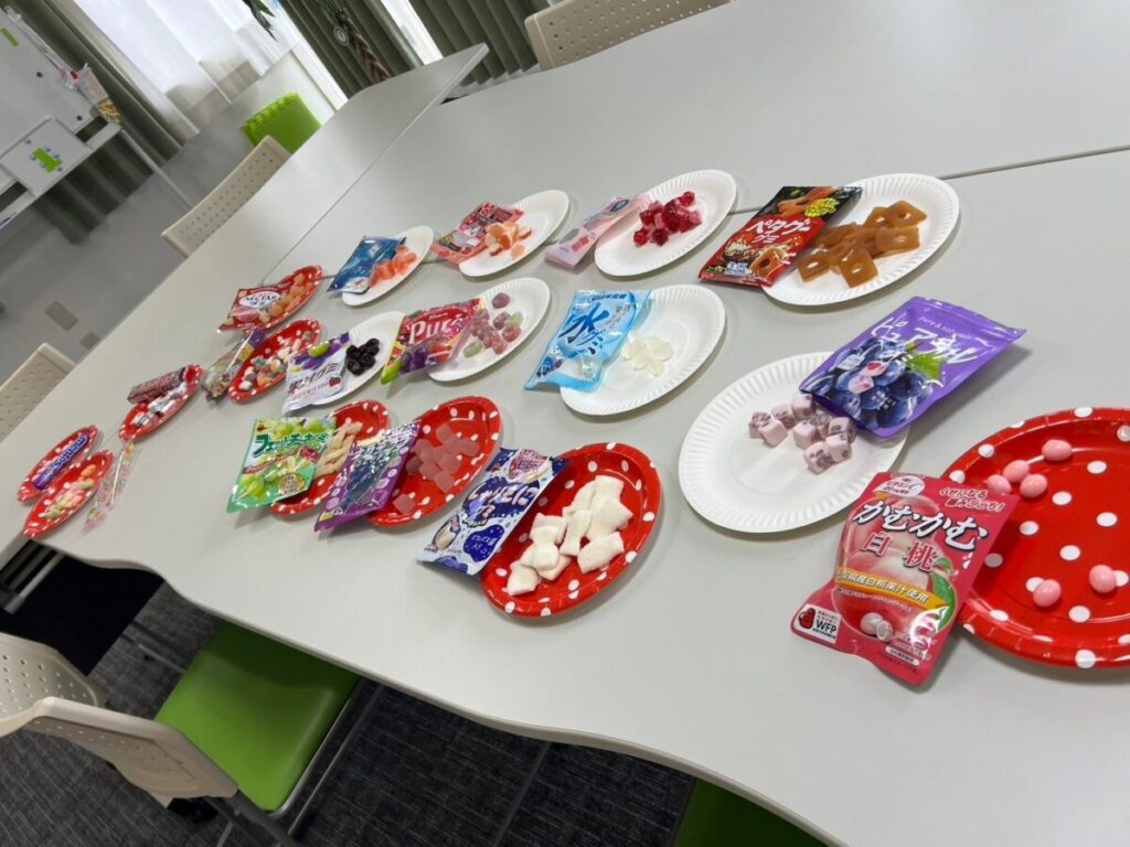 エントリーしたお菓子たち