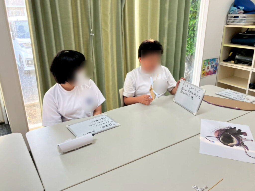 発表中