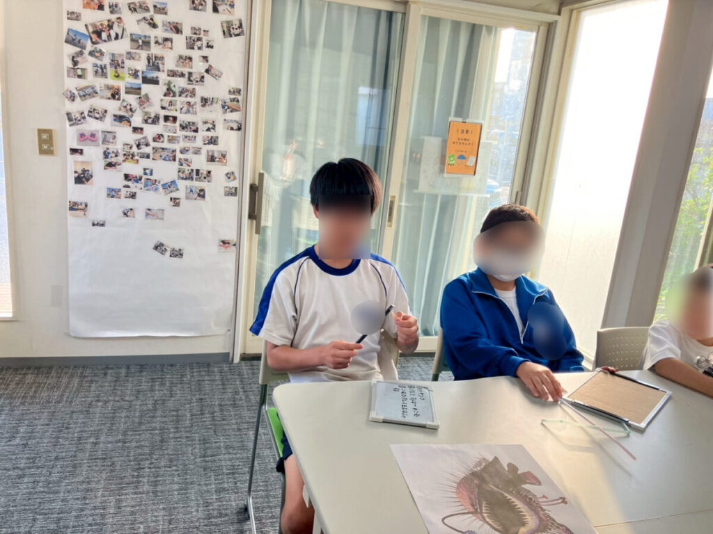 発表中