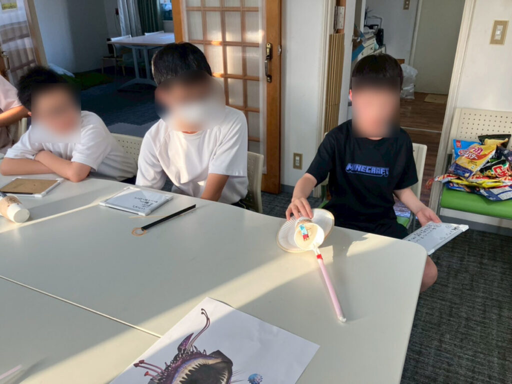 発表中
