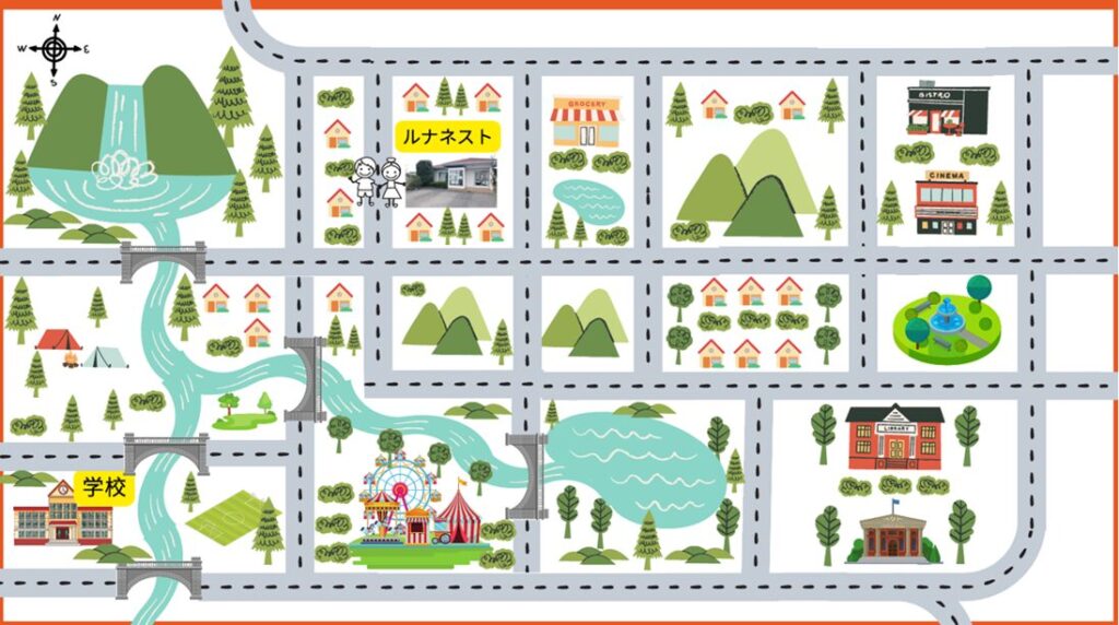 避難経路プリント