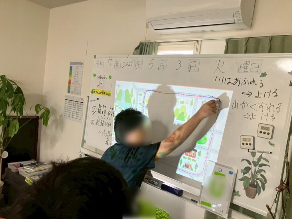 発表中