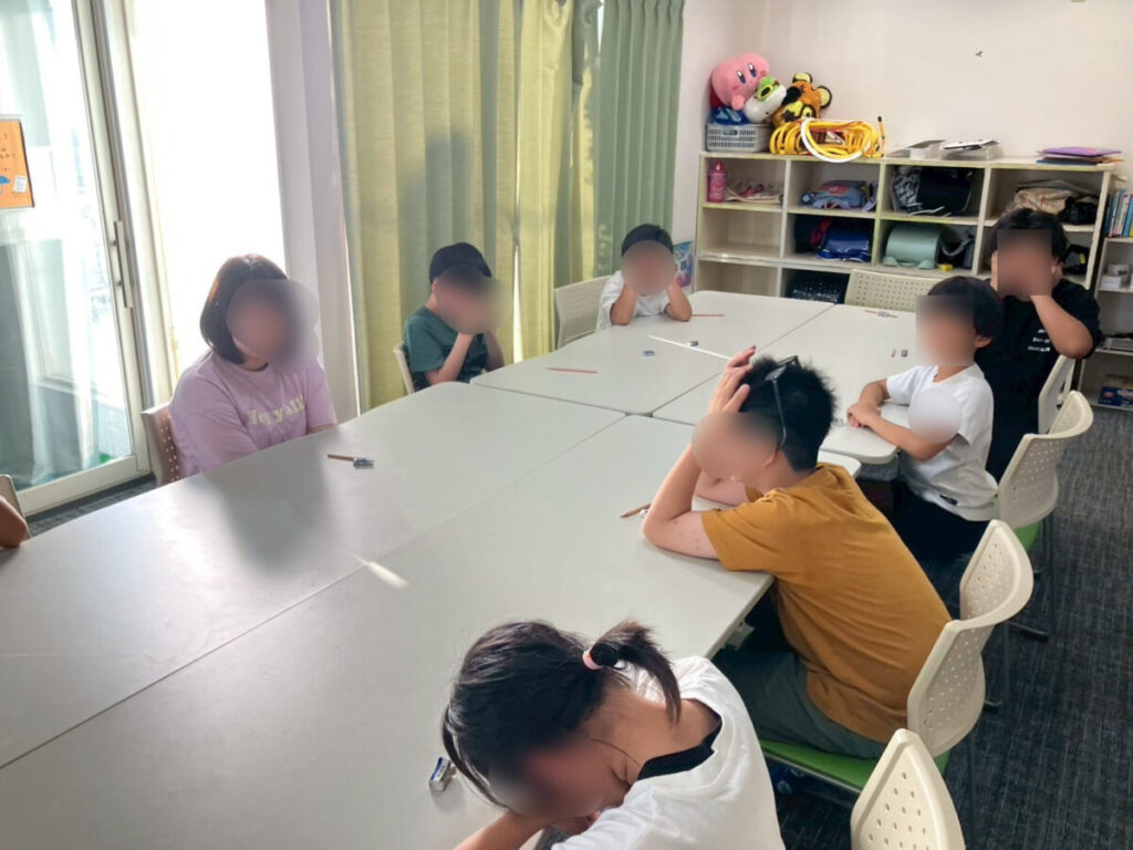 聞き取り中