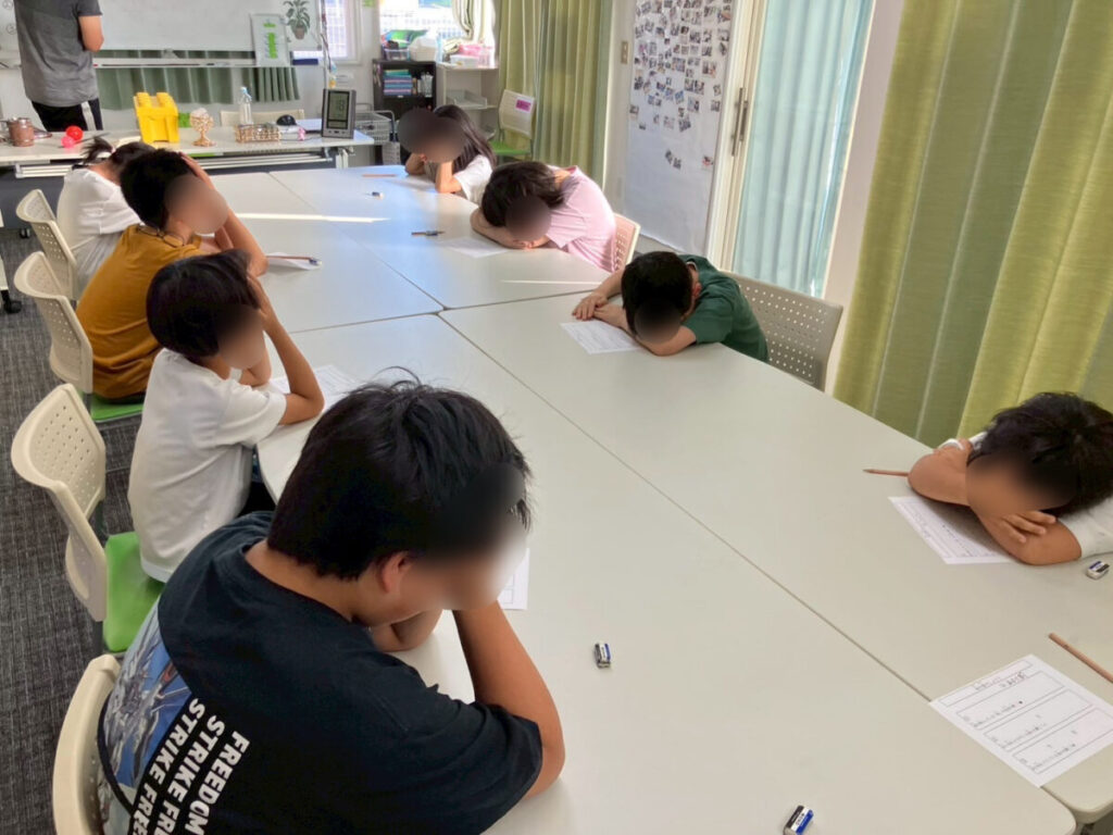聞き取り中