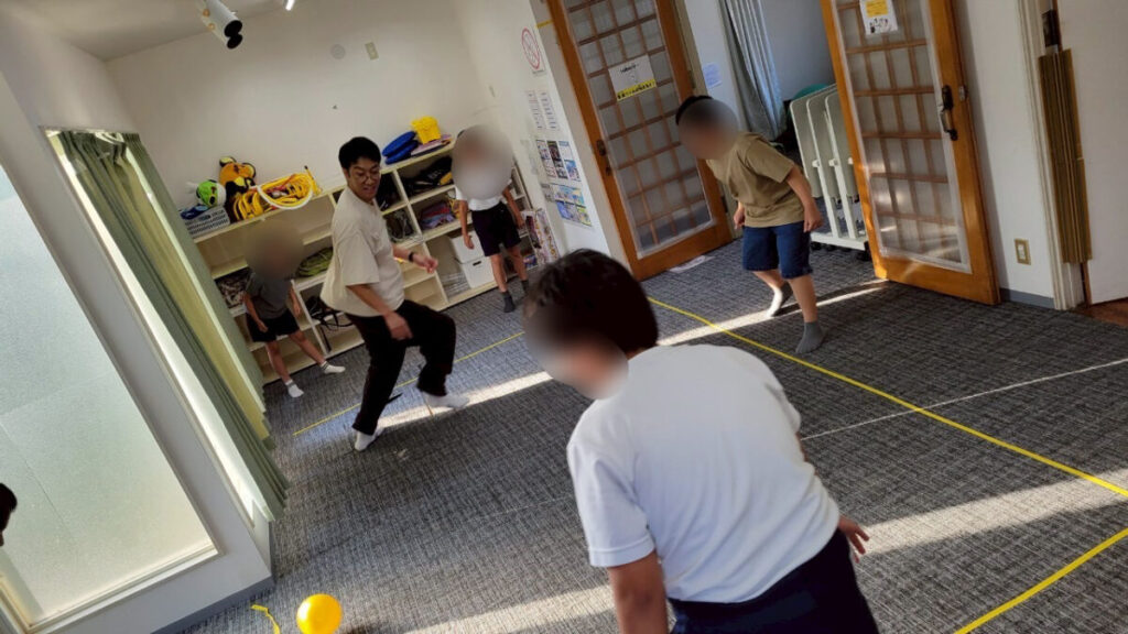 転がし中当て