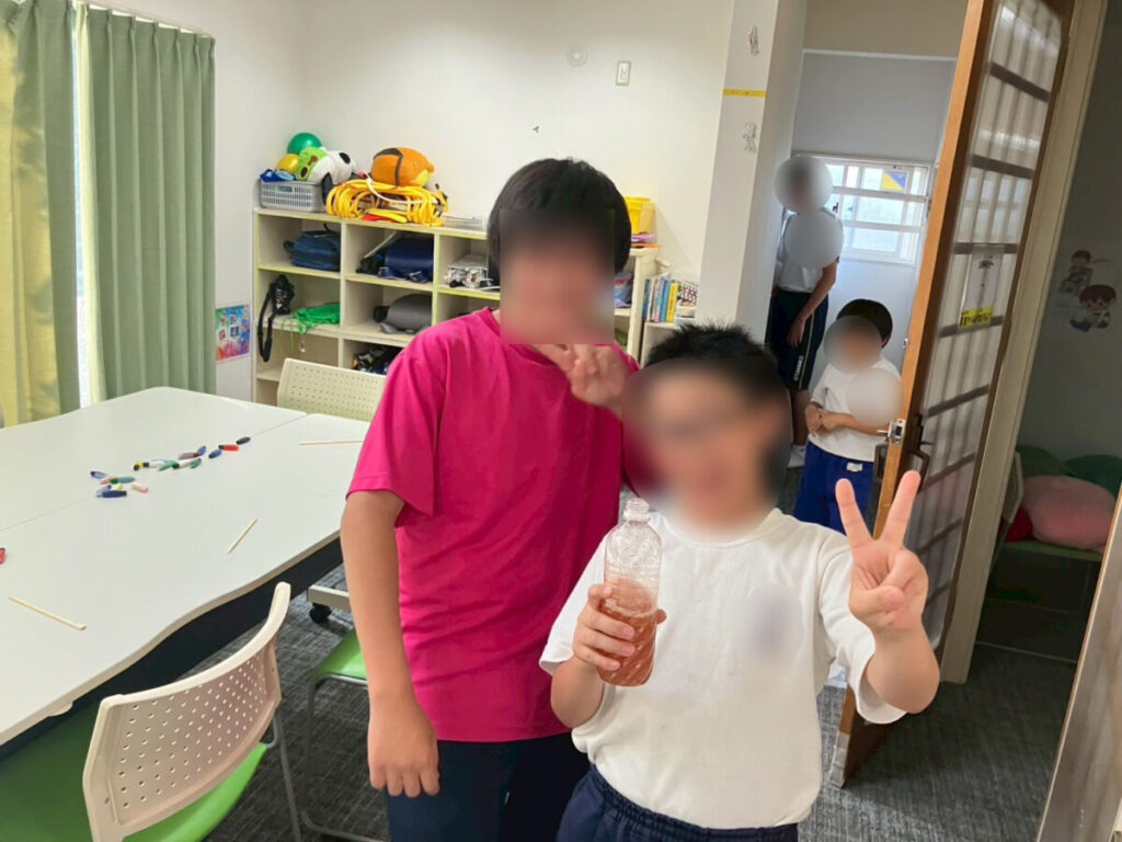 喜びの姿