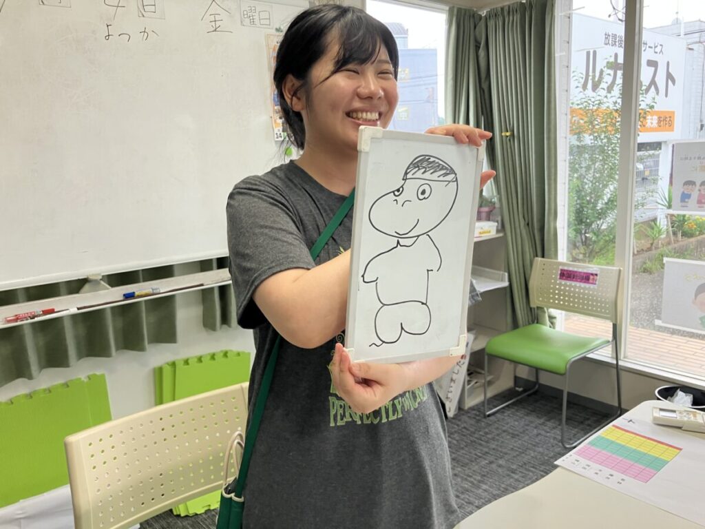 完成した絵