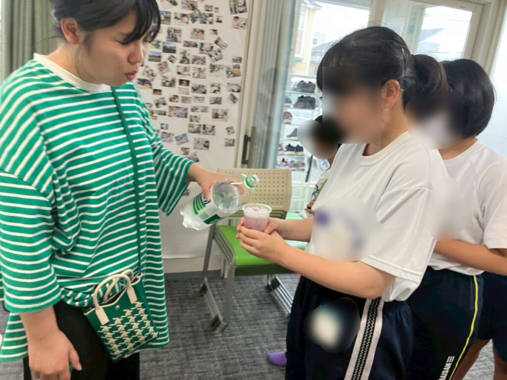 じゅーず貰って