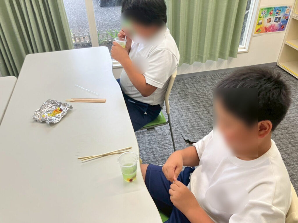 飲んでる